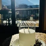 Vu Mont Blanc Parking Terrasse アパート *