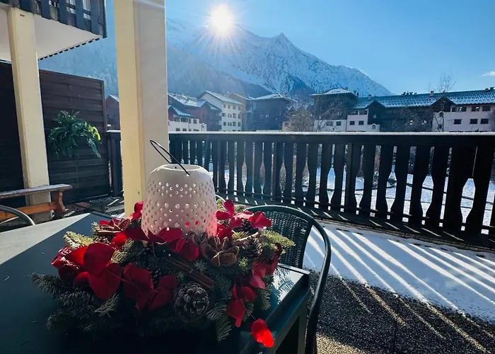 Vu Mont Blanc Parking Terrasse Appartement *