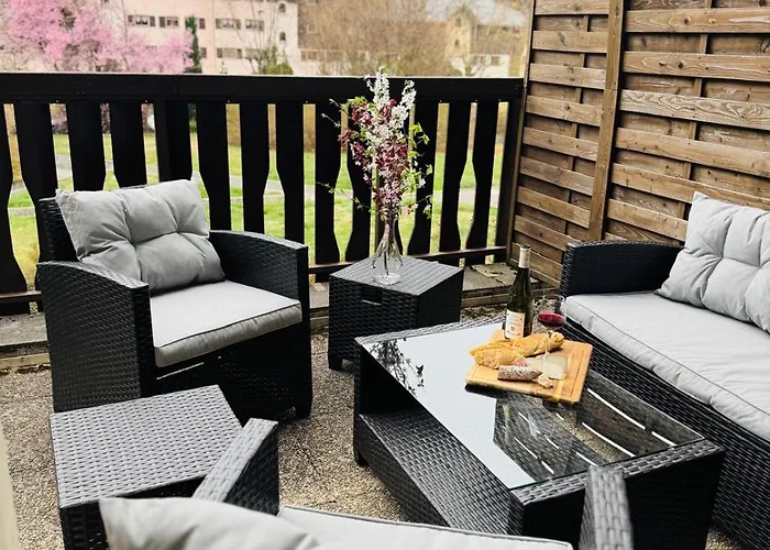 Апартаменты Vu Mont Blanc Parking Terrasse Шамони