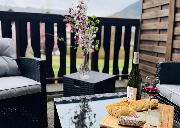 Апартаменты Vu Mont Blanc Parking Terrasse