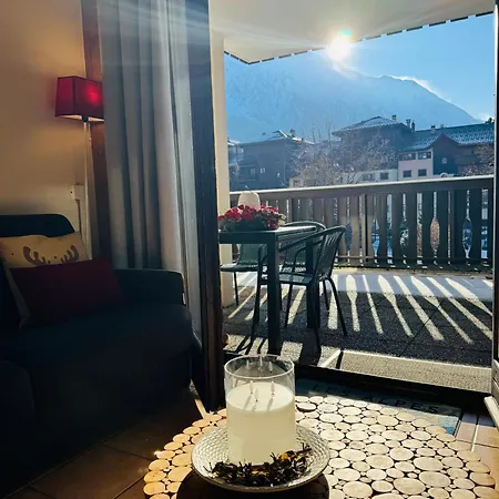 Vu Mont Blanc Parking Terrasse * Chamonix