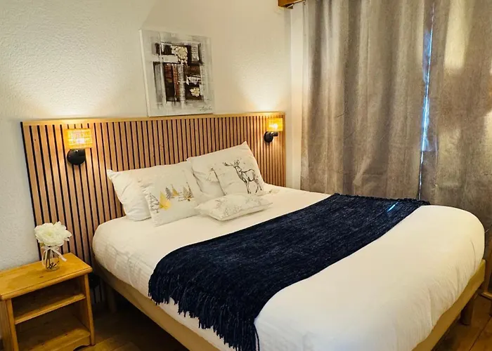 Vu Mont Blanc Parking Terrasse شقة *